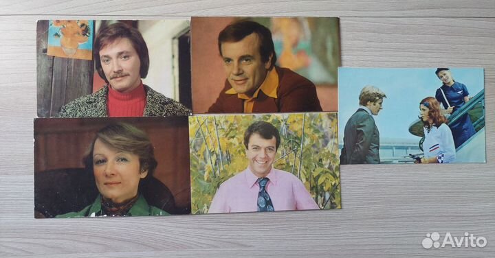 Открытки актеры СССР