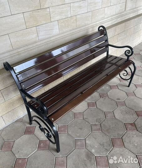 Скамейка садовая уличная