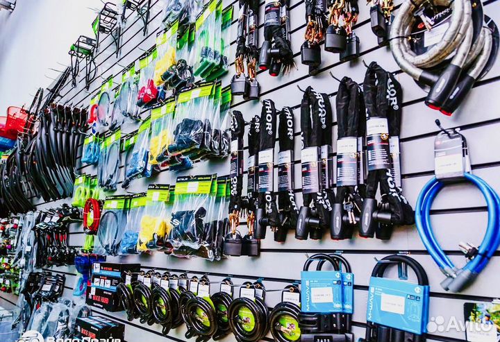 Запчасти для велосипедов и аксессуары в наличии