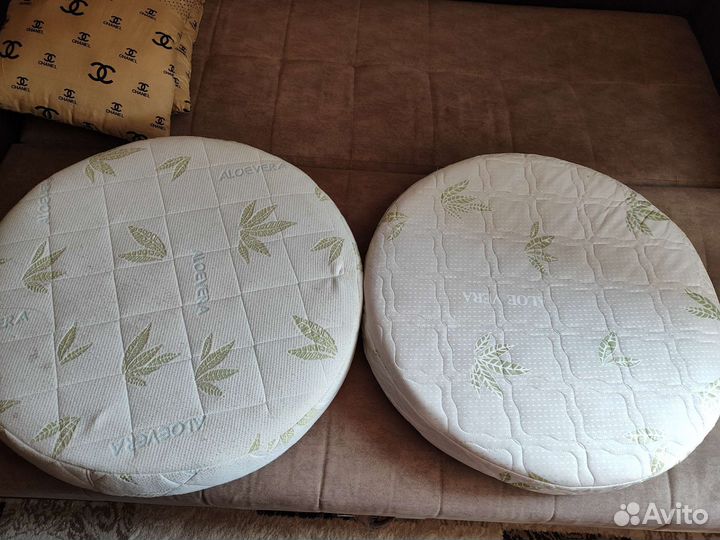 Матрас в круглую детскую кроватку