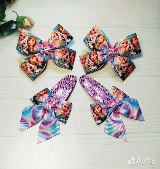 Бантики, заколки, резинки
