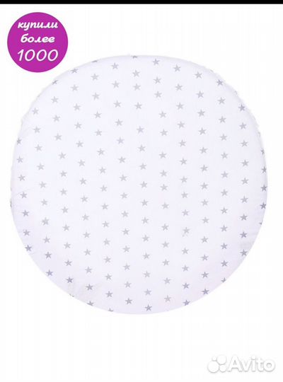 Матрас в круглую кроватку