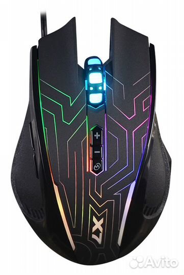 Игровая проводная мышь A4Tech X87, черный