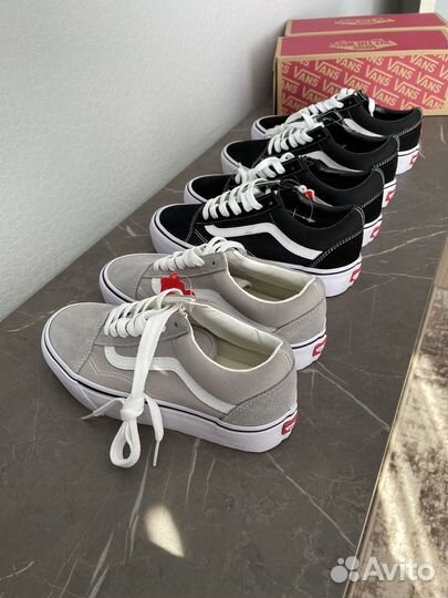 Кеды Vans old skool platform