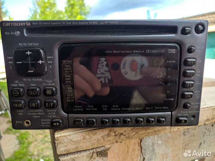 Магнитола pioneer carrozzeria FH-M70