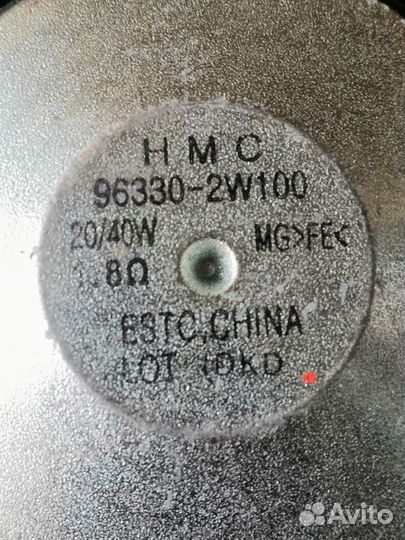 Динамик Hyundai Santa Fe DM D4HB 2012-2019