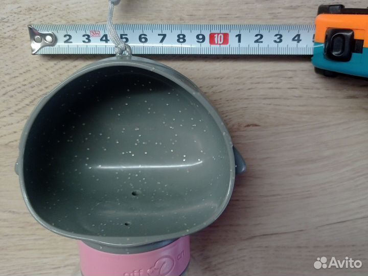 Поилка для животных дорожная с контейнером для еды