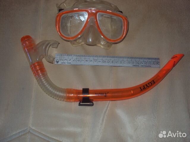 Маска и трубка для дайвинга