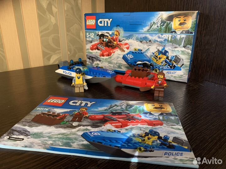 Lego City 60176 Лего погоня на воде