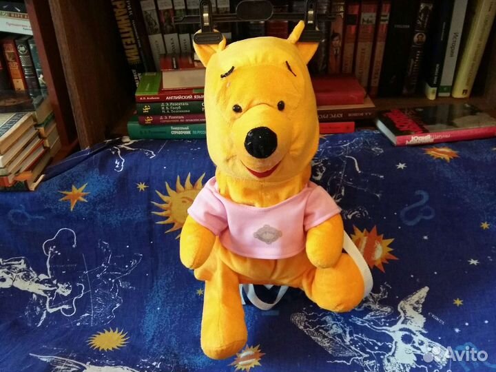 Большой -медвежонок-рюкзачок