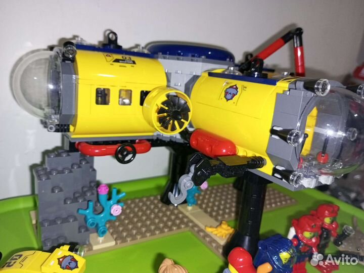 Lego city 60265 Подводная исследовательская база