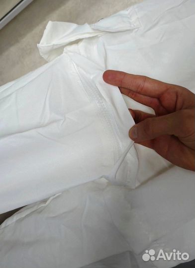 Спортивные женские штаны белые