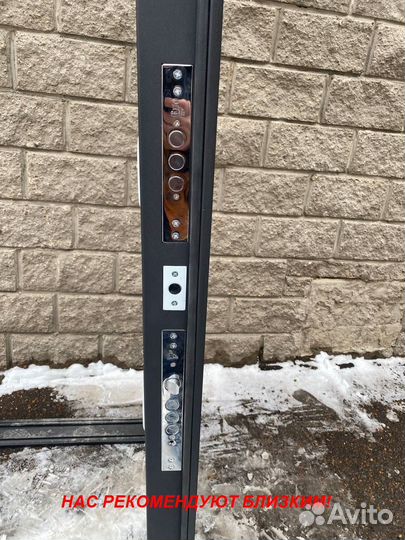 Тяжелая дверь входная установка в подарок