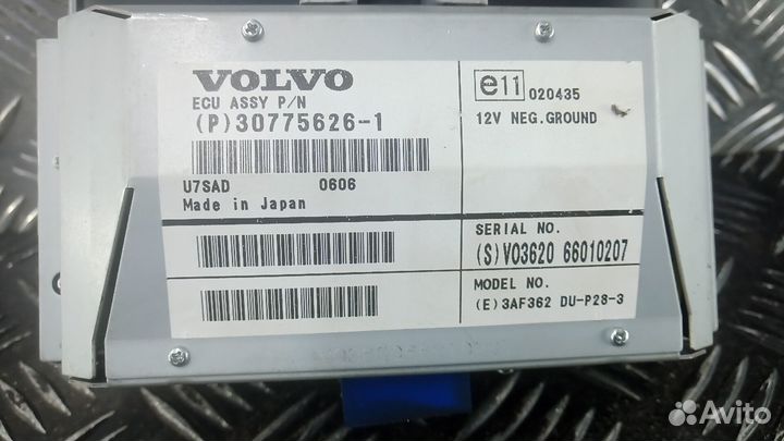 Монитор volvo XC90 1 2006