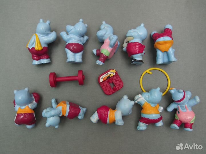 Киндер бегемоты, попугаи, киты, кабаны, жирафы