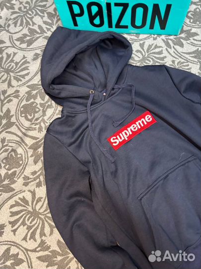 Худи Supreme Box Logo Оригинал