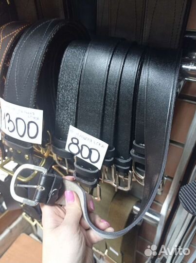 Ремни натуральная кожа в ассортименте