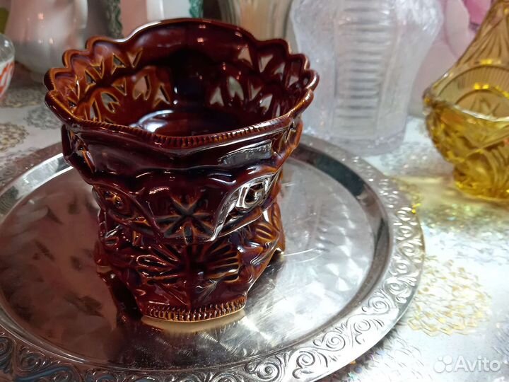 Ваза,сухарница,конфетница времён ссср, керамика