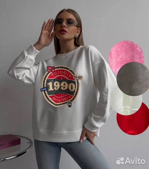 Худи в стиле oversize Premium