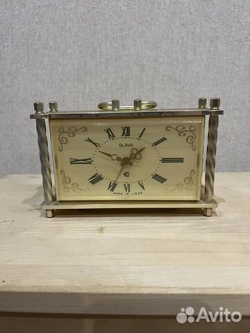 Будильник-часы Slava СССР