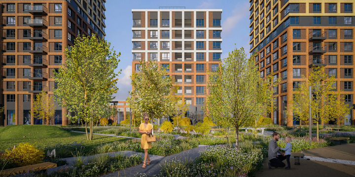 1-к. квартира, 44 м², 4/21 эт.