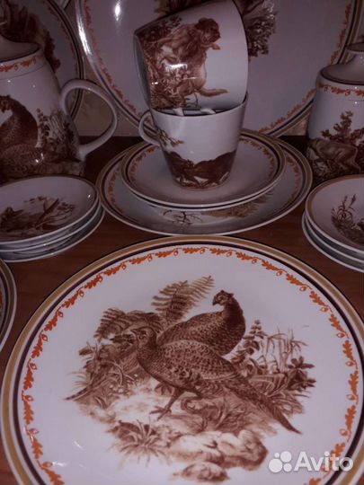 Сервиз чайный, фарфор, 20 век