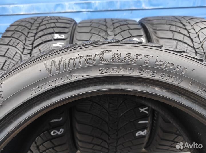 Kumho WinterCraft WP71 245/40 R18 и 265/35 R18 97W