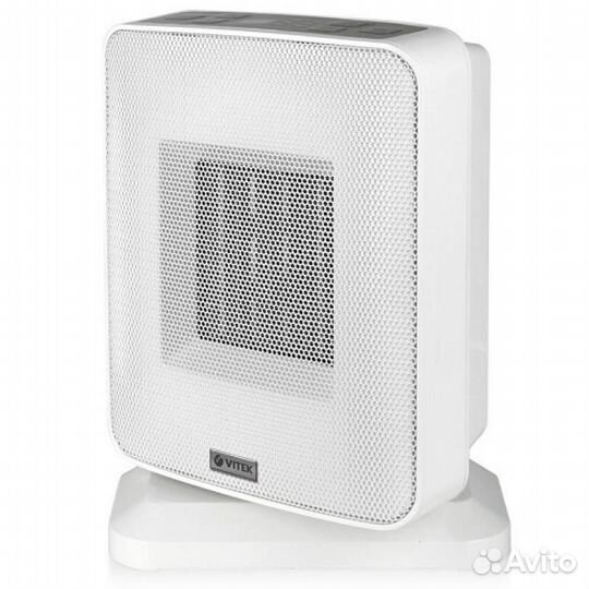 Тепловентилятор vitek VT-2052, 1500Вт, белый 2052