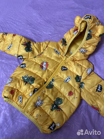 Куртка демисезонная детская 80-92