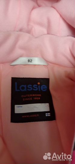 Куртка зимняя для девочки lassie 92