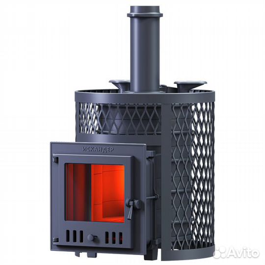 Печь чугунная Искандер зк 18 (M) Ураган