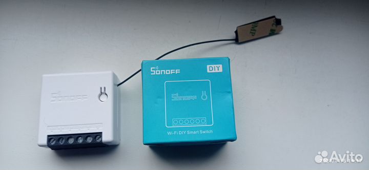 Wi-Fi реле Sonoff Mini с режимом DIY пара