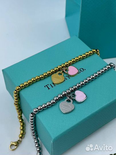 Tiffany браслет сердце