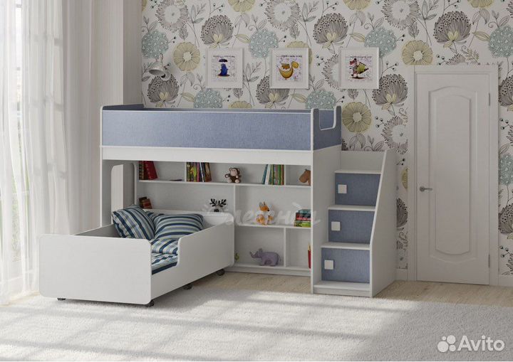 Двухъярусная кровать для детей