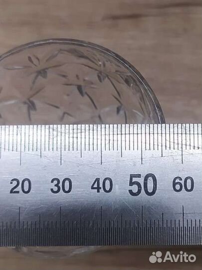 Хрустальные рюмки на ножке СССР