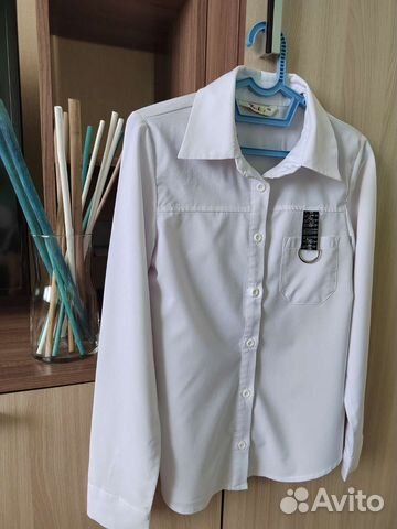 Школьная блузка для девочки 140