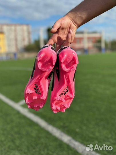 Бутсы Nike Mercurial air zoom pink