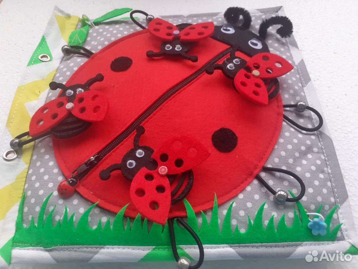 Планшет из ткани и фетра