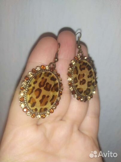 Серьги бижутерия