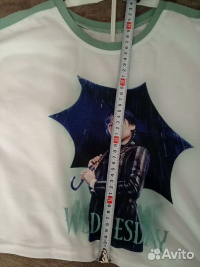 Костюм летний для девочки брюки +футболка