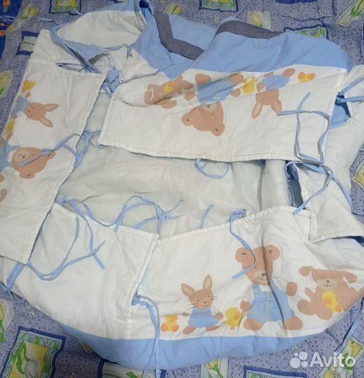 Защита на игровой манеж б/у