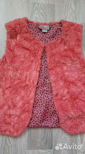 Жилетка для девочки 122/128