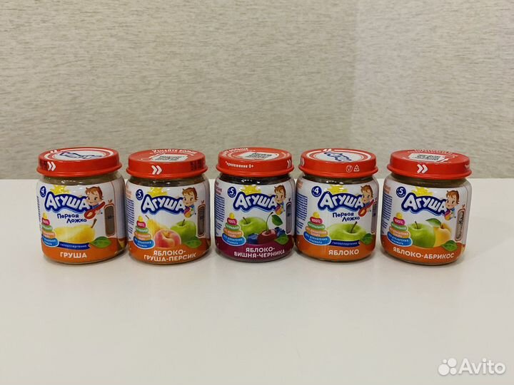 Детское питание пюре смесь соки