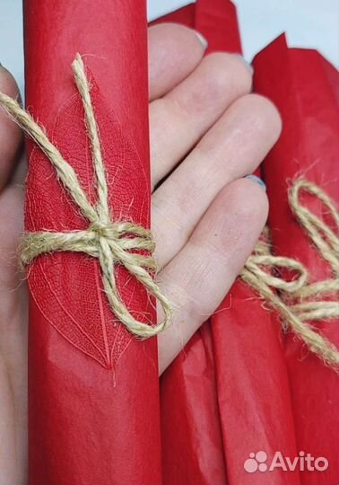 Свечи восковые. Мыс