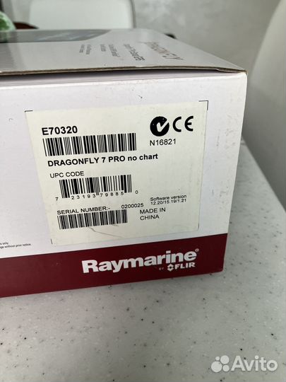 Эхолот raymarine dragonfly 7 pro