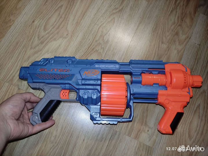 Бластер nerf Элит 2.0 Шоквейв RD-15