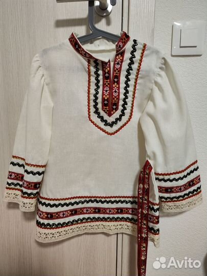 Русская народная рубашка для мальчика Косоворотка