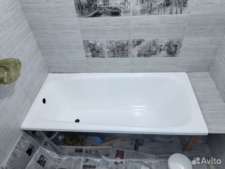 Реставрация ванн литьевым мрамором