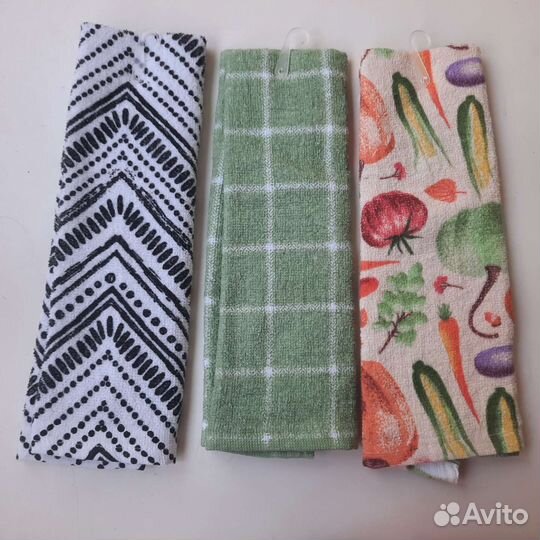 Кухонные полотенца,махровые