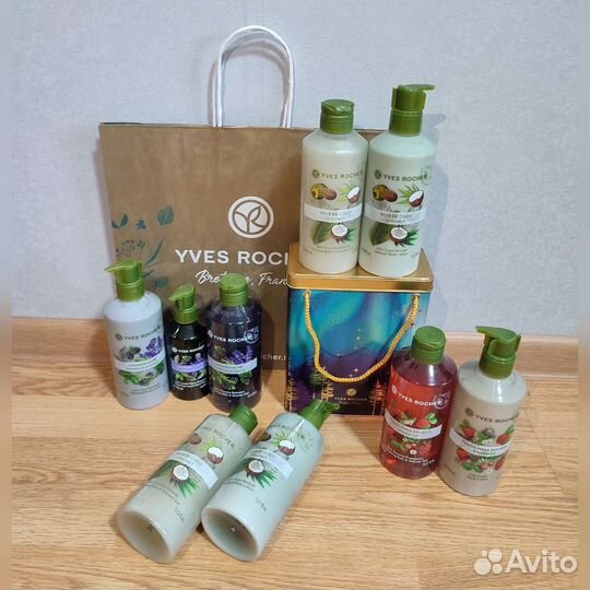 Подарочные наборы, гели, косметика, Ив Роше